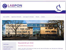Tablet Screenshot of labpon.nl